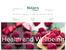 Tablet Screenshot of nolans.ie